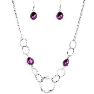 Paparazzi necklace and earring set